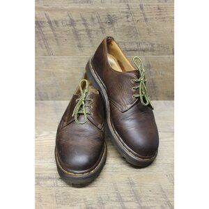 Dr. Martens 1461 Oxford Shoes Unisex Size 8 Vintage 3-Eye Crazy Horse Leather